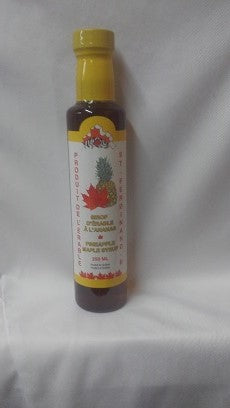 Sirop d'érable aromatisé à l'ananas - 250ml